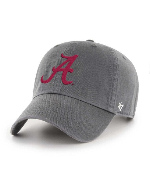 Men's Charcoal Alabama Crimson Tide 2024 NCAA Basketball Tournament March Madness Final Four Regional Champions Clean Up Adjustable Hat