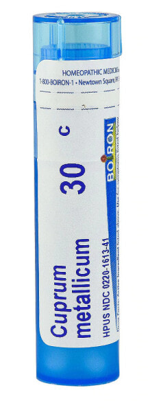Boiron Cuprum metallicum 30C Гомеопатическое средство при судорогах и боли в ногах 80 пеллет