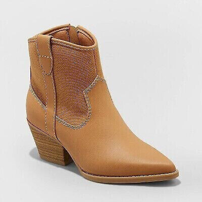 Women's Kay Western Boots - Universal Thread Tan 5