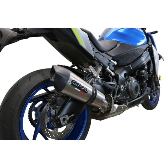 GPR EXHAUST SYSTEMS GP EVO4 Titanium Suzuki GSX-S 950 2021-2024 E5 Conical homologated slip on muffler