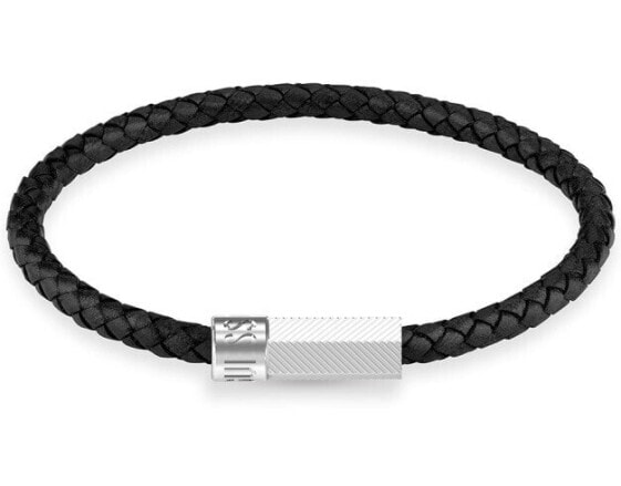 Men´s Blackjack Leather Bracelet JUXB03240JWSTBK
