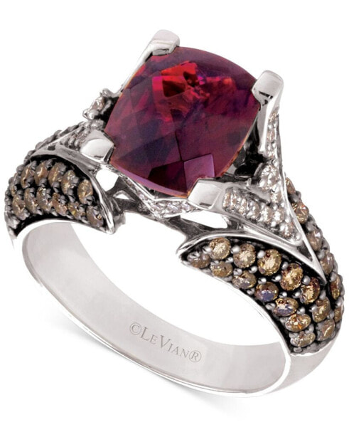 Кольцо Le Vian Raspberry Rhodolite & Chocolate Diamonds