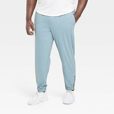 Men's Big Lightweight Tricot Joggers - All in Motion Light Blue 3XL