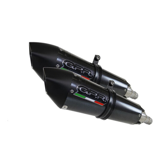 GPR EXCLUSIVE GPE Anniversary Poppy Double VTR 1000 SP1 RC51 00-01 homologated muffler