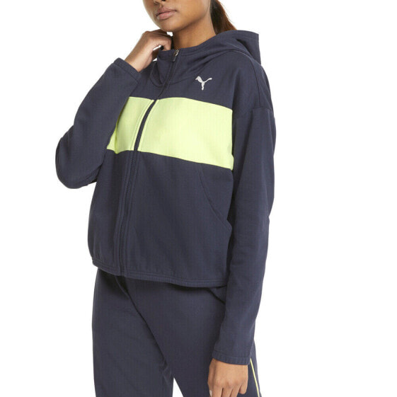 Puma Modern Sports FullZip Hoodie Womens Size XS Casual Outerwear 847106-43
