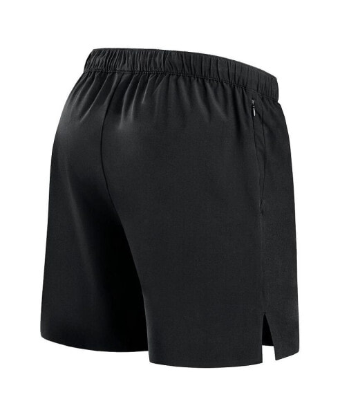 Men's Black Philadelphia Eagles Front Office Woven Shorts