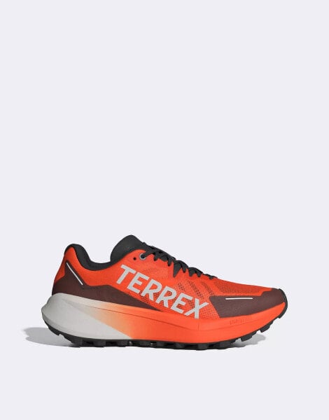 adidas Terrex Agravic 3 Trail Running trainers in Orange