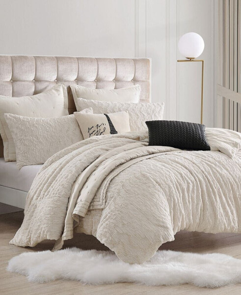 Одеяло KARL LAGERFELD PARIS мягкое и теплое 3-х предметный комплект, размер "Полная/Королева"