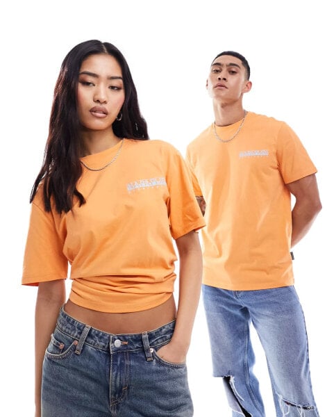 Napapijri Makani t-shirt in orange