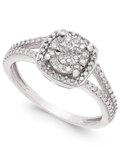 Кольцо Promised Love Cushion-Cut Diamond