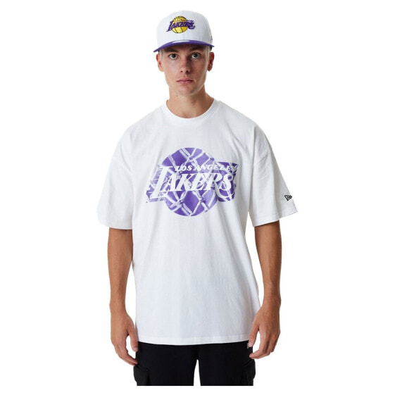 Футболка мужская New Era 60357108 NBA с логотипом Los Angeles Lakers