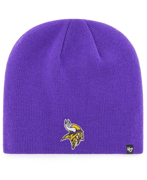 Шапка вязаная мужская '47 Brand Minnesota Vikings фиолетовая