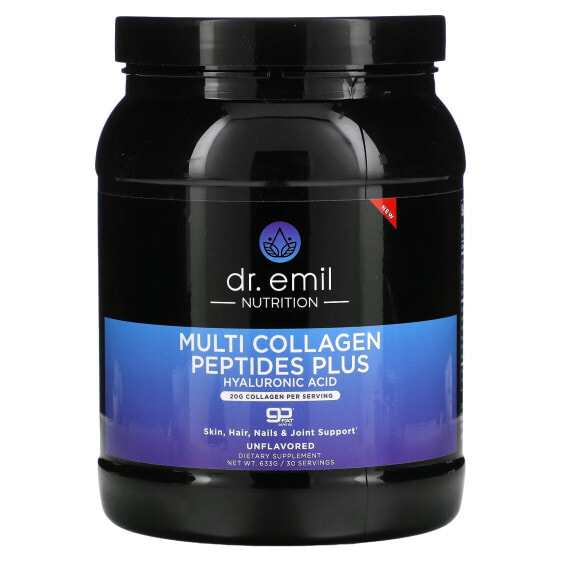Пищевая добавка Dr Emil Nutrition Multi Collagen Peptides Plus, без вкуса, 663 г