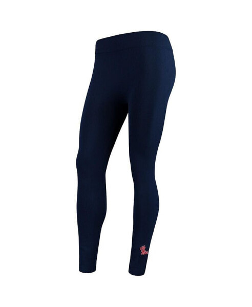 Women's Navy Ole Miss Rebels Fleece Leggings