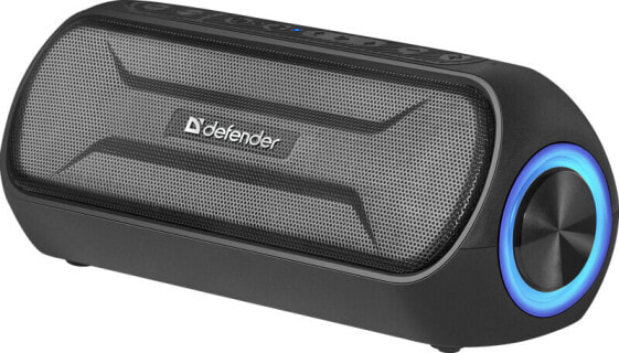 defender Bluetooth speaker S1000 20W BT/FM/AUX LIGHTS black - Lautsprecher