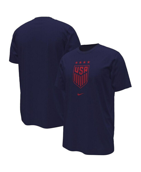 Men's Navy USWNT Crest T-shirt