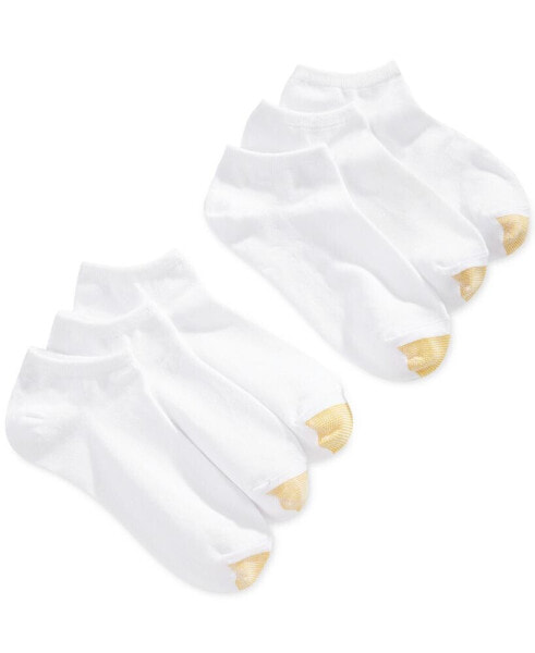 Носки женские Gold Toe 6-Pack Casual Jersey Liner