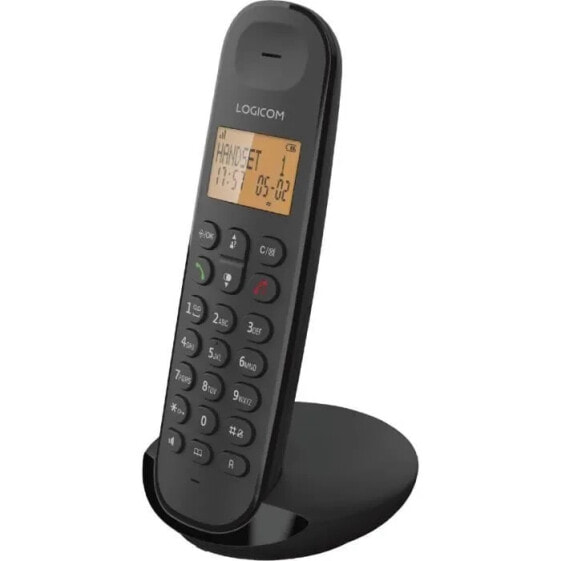 Schnurloses Festnetztelefon - LOGICOM - DECT ILOA 150 SOLO - Schwarz - Ohne Anrufbeantworter