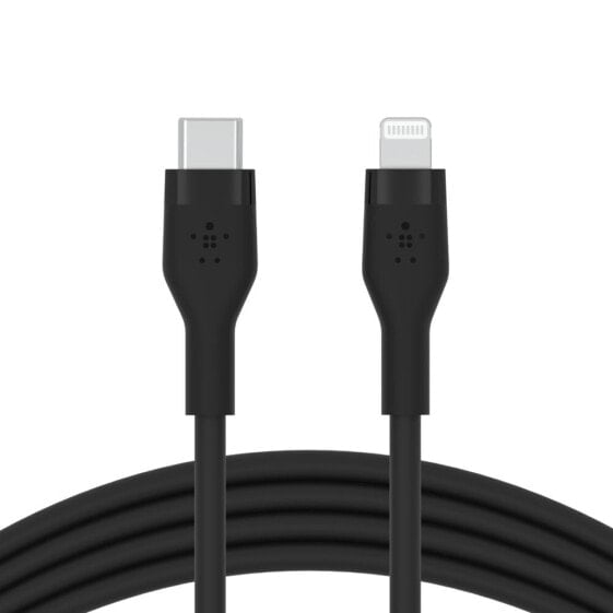 Кабель для iPhone Belkin Flex USB-C на Lightning 3м черный