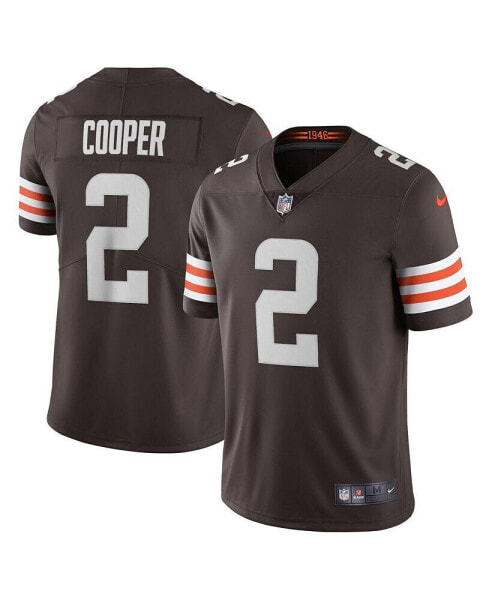 Men's Amari Cooper Brown Cleveland Browns Vapor Limited Jersey