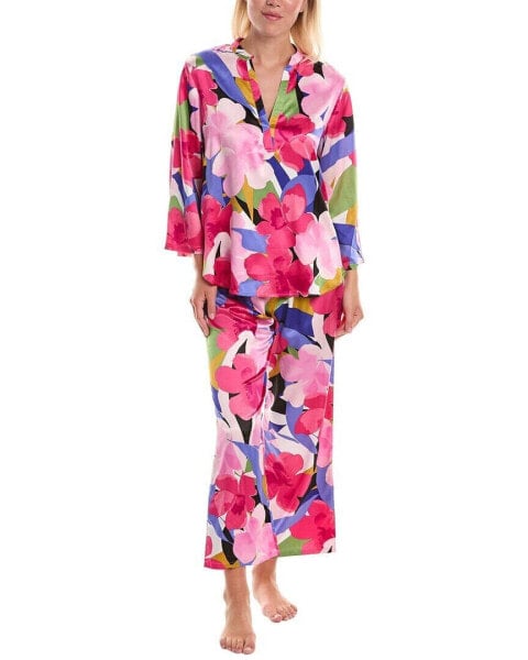 N Natori Bonita Pajama Pant Set Women's Pink M