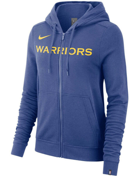 [931131-495] Womens Nike NBA Golden State Warriors Spotlight Hoodie Full Ziper