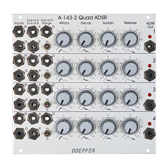 Doepfer A-143-2 Quad ADSR Generator