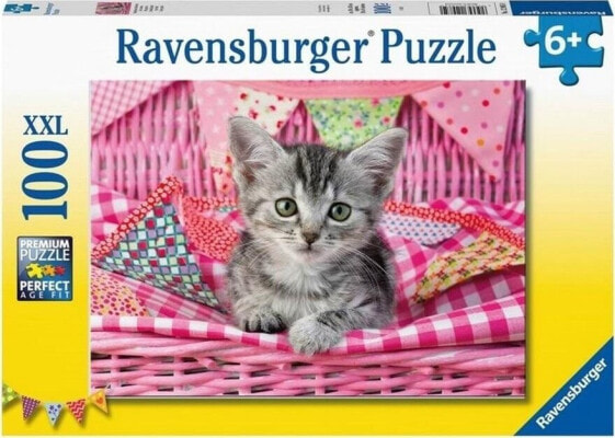 Ravensburger Puzzle XXL 100 Słodkie kotki