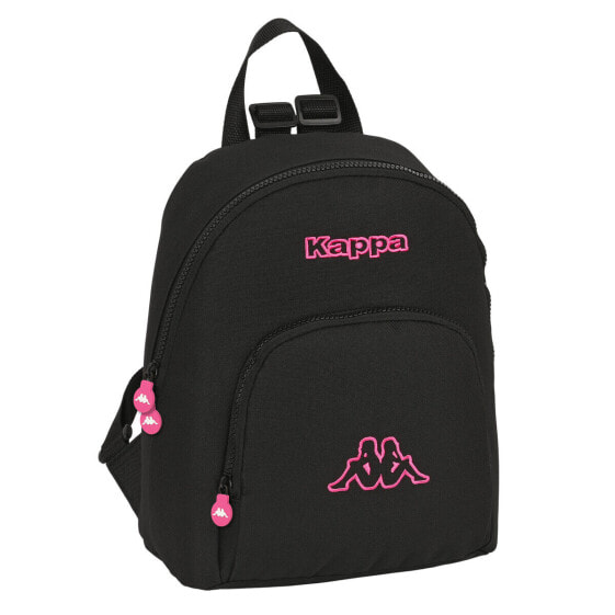 Повседневный рюкзак Kappa Чёрный и розовый Black 13 L