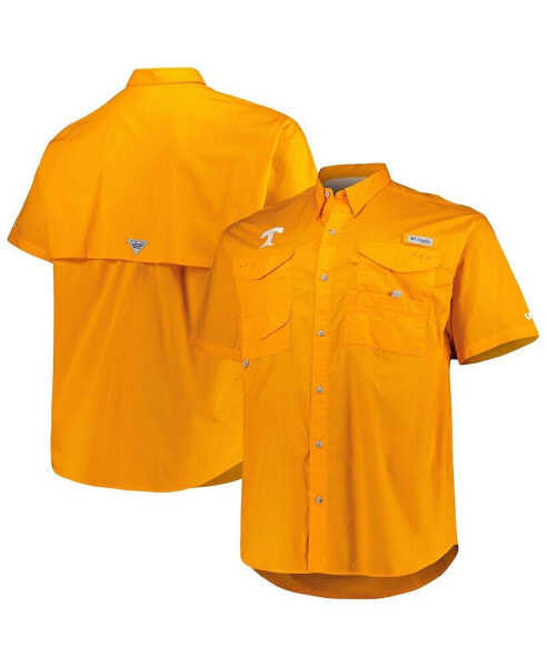 Men's Tennessee Orange Tennessee Volunteers Big and Tall Bonehead Logo Button-Up Shirt