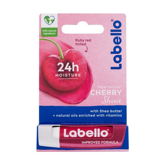 Labello Cherry Shine 24h Moisture Lip Balm 4,8 g lippenbalsam für Frauen