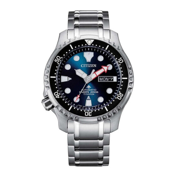 Citizen Men's Promaster Automatic Blue Dial Titanium Watch - NY0100-50M NEW
