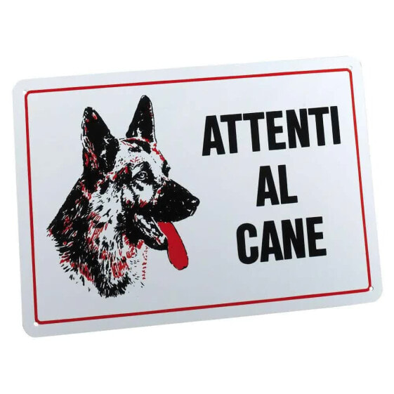 FERPLAST Attenti Al Cane Attention Sign 4 Units