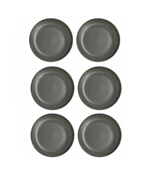 Sound Forest Coupe 6" 6 Piece Bead & Butter Plate Set, Service for 6