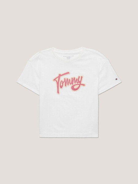Kids' Metallic Script Tommy T-Shirt