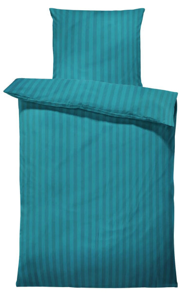 Комплект постельного белья One-Home "Микрофибра Дамаск" 155x220 см, бензиновый