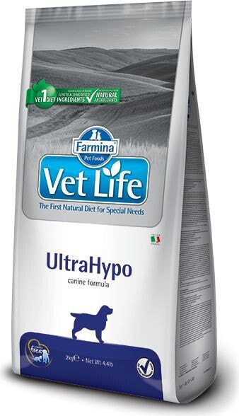 Сухой корм для собак Farmina,  Pet Foods Vet Life, Ultrahypo, гипоаллергенный, 2 кг