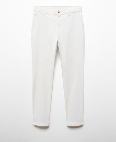 Men's Cotton Tapered Crop Pants