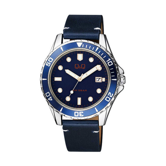 Часы Q&Q Sharkfin Blue 43mm