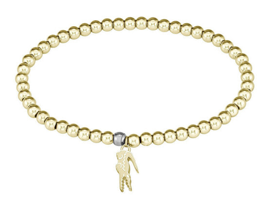 Orbe 2040334 gold-plated steel bead bracelet