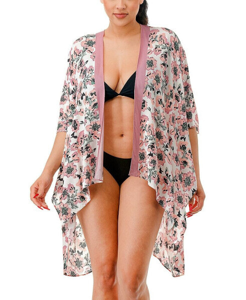 Floral Kimono Cover Up