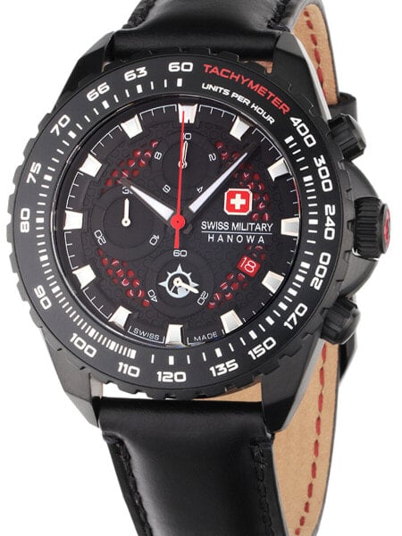 Swiss Military Hanowa SMWGC2102230 Iguana Chronograph Mens Watch 44mm 10ATM