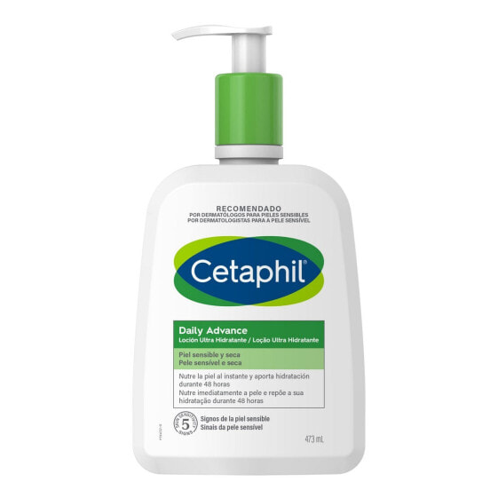 Cetaphil Daily Advance Body Cream  Ультра-увлажняющий крем для сухой и чувствительной кожи 473 мл