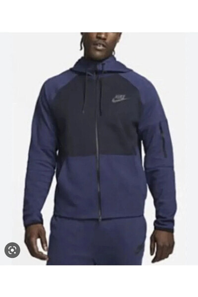 Толстовка мужская Nike Full Zip Blue Erkek Размер Large DD5284-410