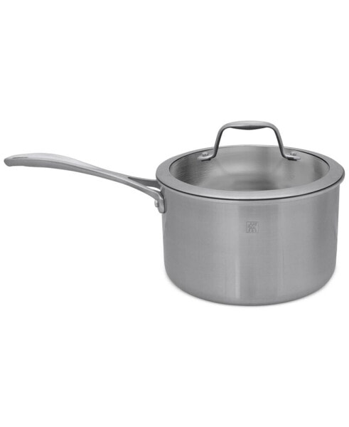 Zwilling Spirit Polished Stainless Steel 4 Qt. Covered Saucepan
