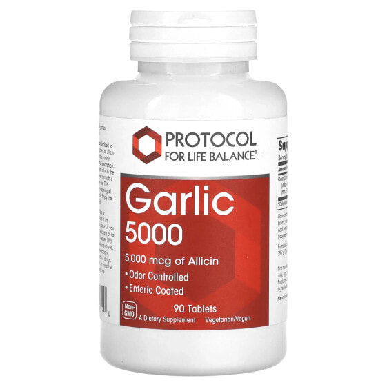 Garlic 5000, 5,000 mcg, 90 Tablets
