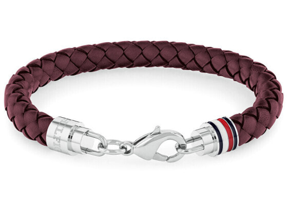 Браслет Tommy Hilfiger Red Leather Classic