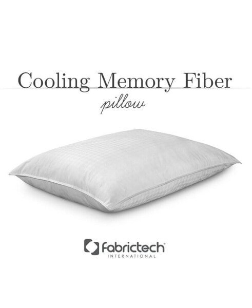 Fabric Tech Cooling Memory Fiber Pillow