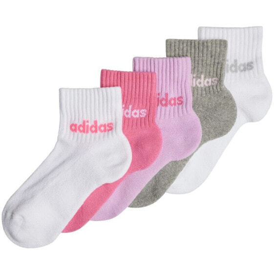 Носки для девочек Adidas Linear Ankle Kids Jr IR8229