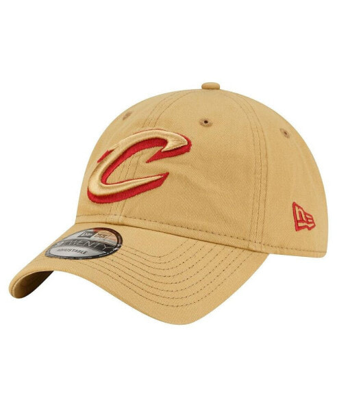 Men's Tan Cleveland Cavaliers Team 2.0 9TWENTY Adjustable Hat